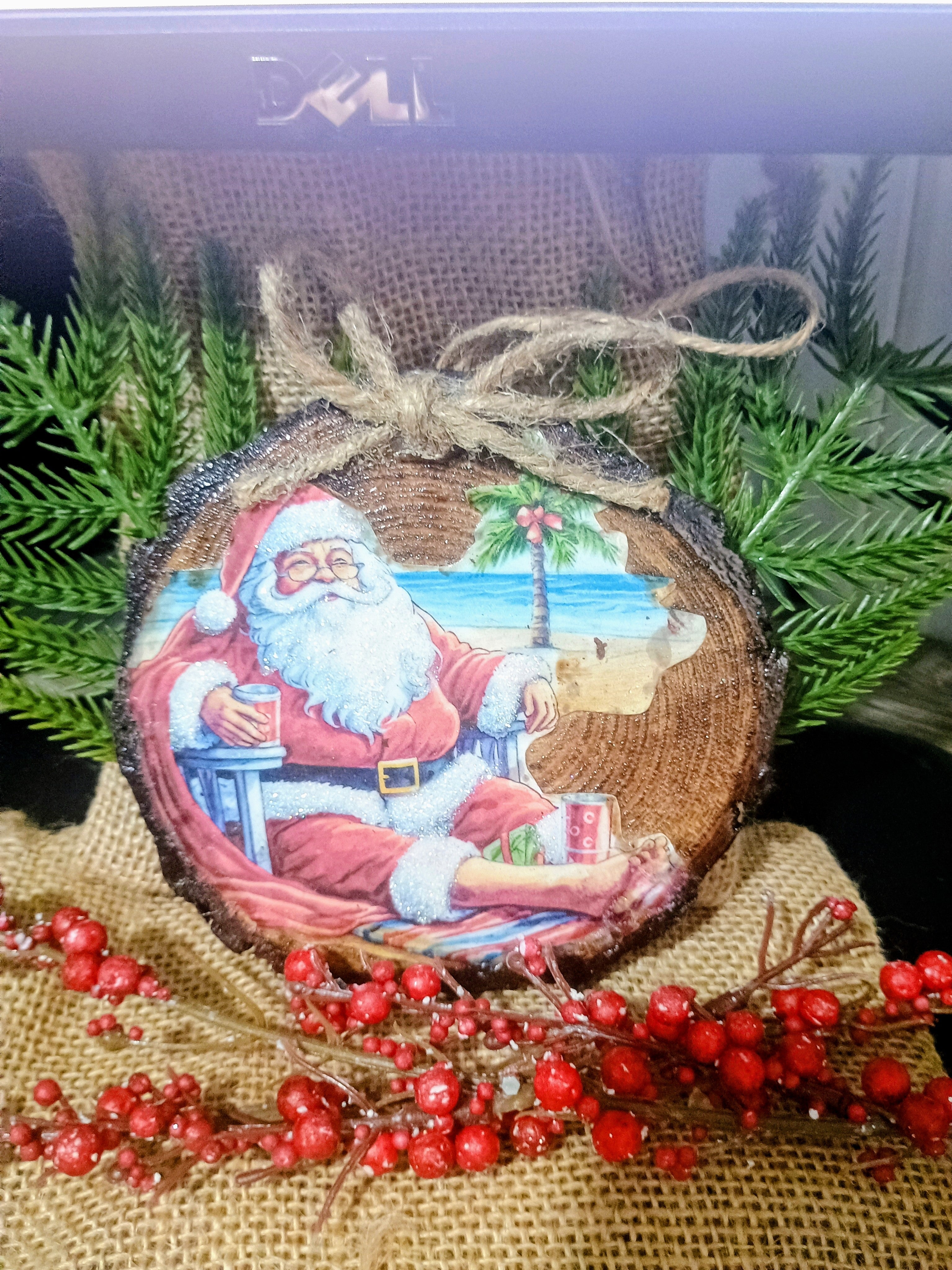 Santa /Beach